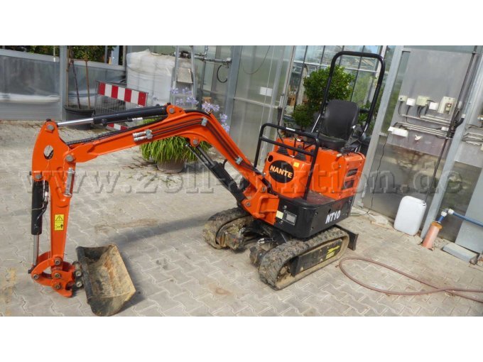 Bagger Seitenansicht
