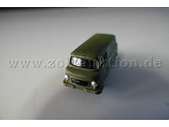 Militär-Modellfahrzeug von vorne