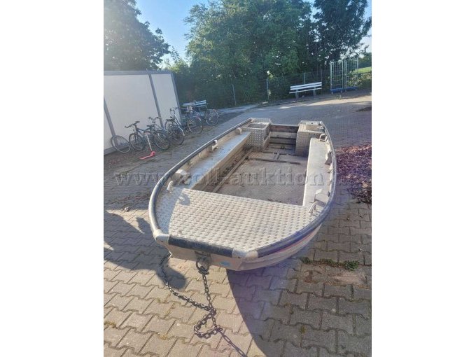 Barro Leichtmetallboot Draufsicht vorne