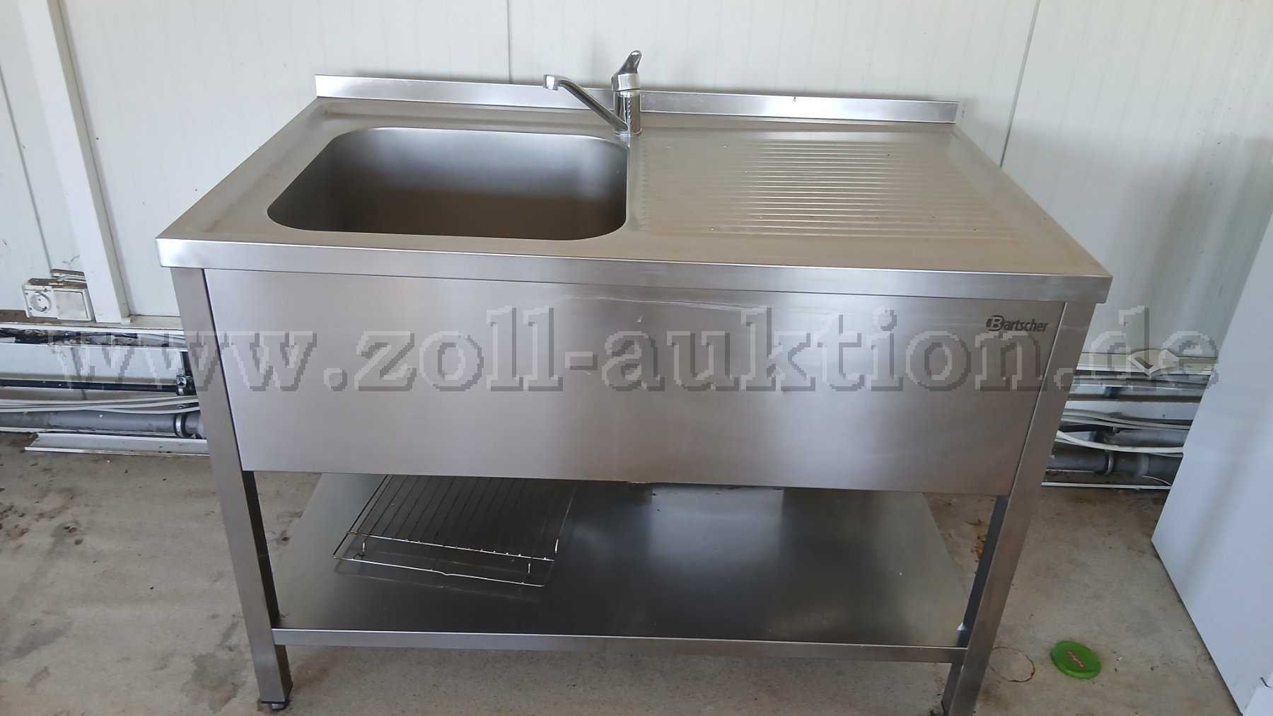 1 мойка Bartscher Spülen 700, B120, левая чаша
