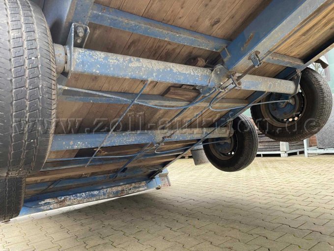 Untersicht Doppelachse