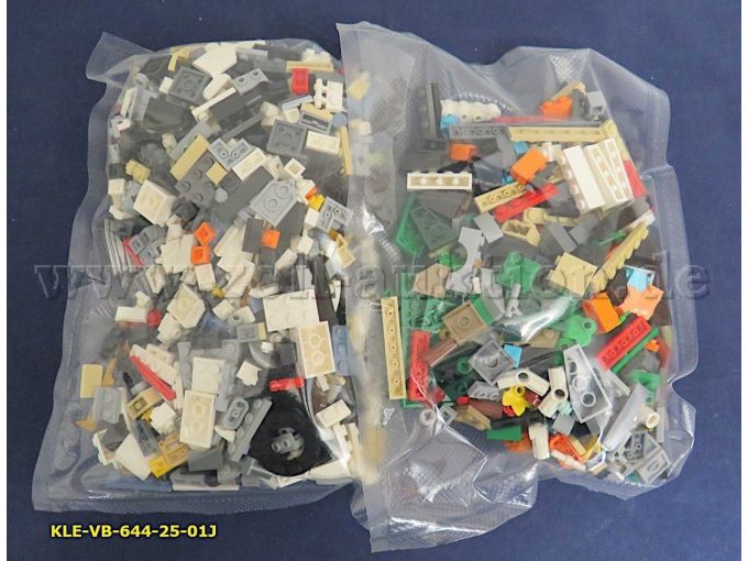 Bauteile in 2 Beutel verschweißt