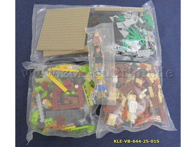 Bauteile in Beutel verschweißt