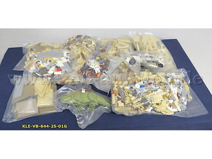 Bauteile in Beutel verschweißt