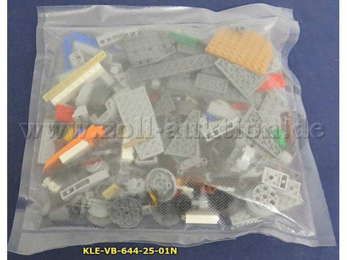 Bauteile in Beutel verschweist