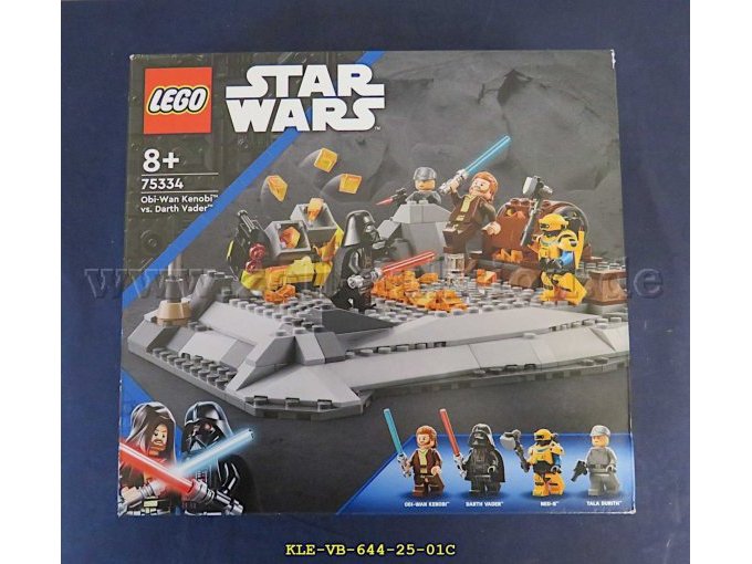 Bausatz 75334 Obi-Wan Kenobi vs. Darth Vader Bausatz 75334 Obi-Wan Kenobi vs. Darth Vader