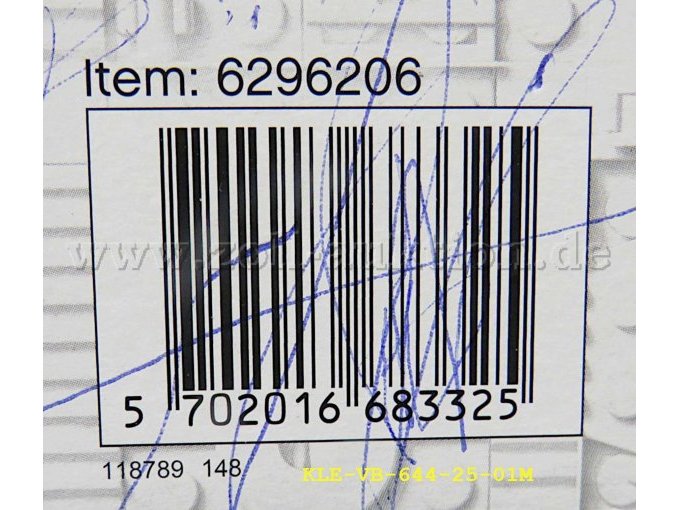 EAN-Nummer/Kugelschreiberbemalung