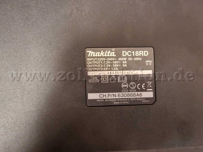 Label der Ladestation