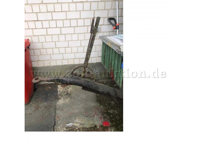 Deichsel mit Kupplung für Zugmaul