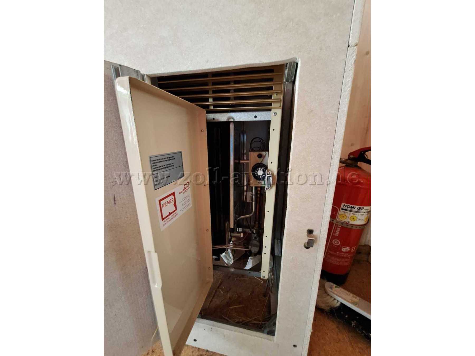 Temperaturregler der Gasheizung