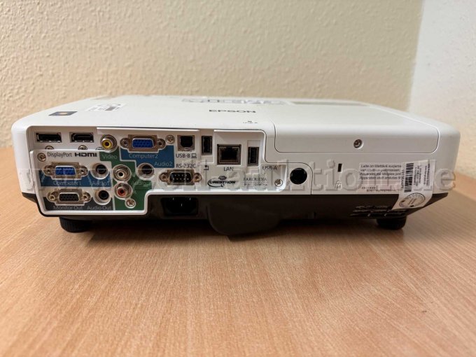 Rückansicht mit Anschlüssen