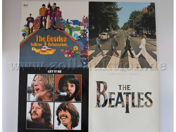 Yellow Submarine
Abbey Road
Let It Be
Greatest Hits
Vorderseite