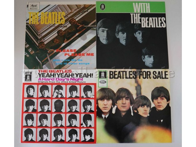 Please Please Me
With The Beatles
A Hard Day’s Night
Beatles For Sale
Vorderseite