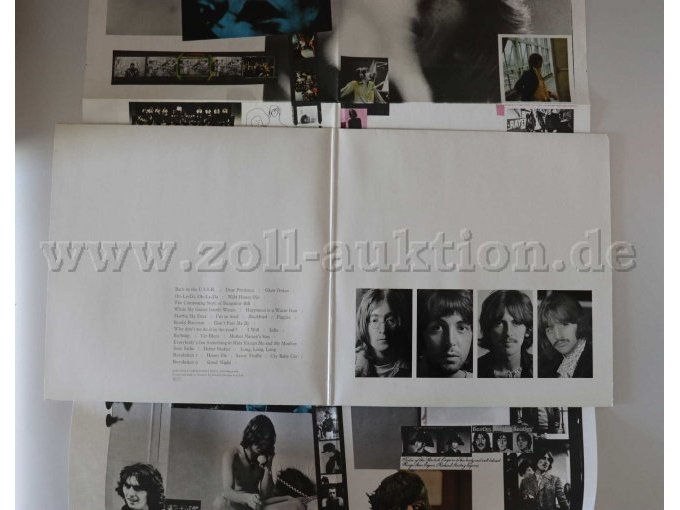 The Beatles White Album Innen und Poster