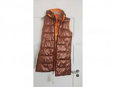 Ansicht Weste rostbraune Seite