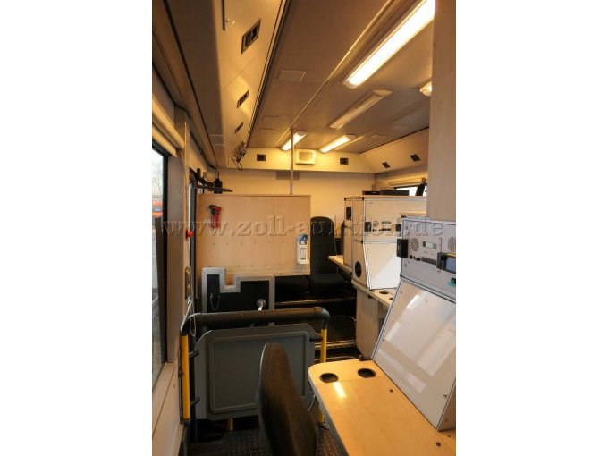 Arbeitsplätze im Heck