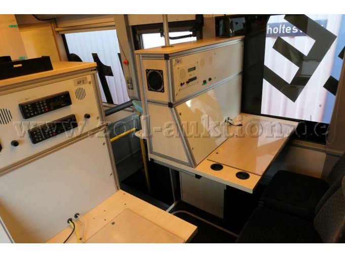 Arbeitsplätze im Heck