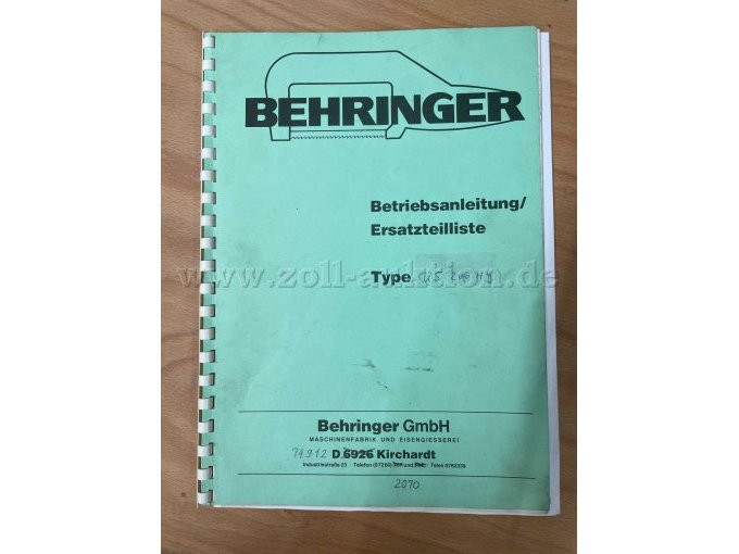 Betriebsanleitung