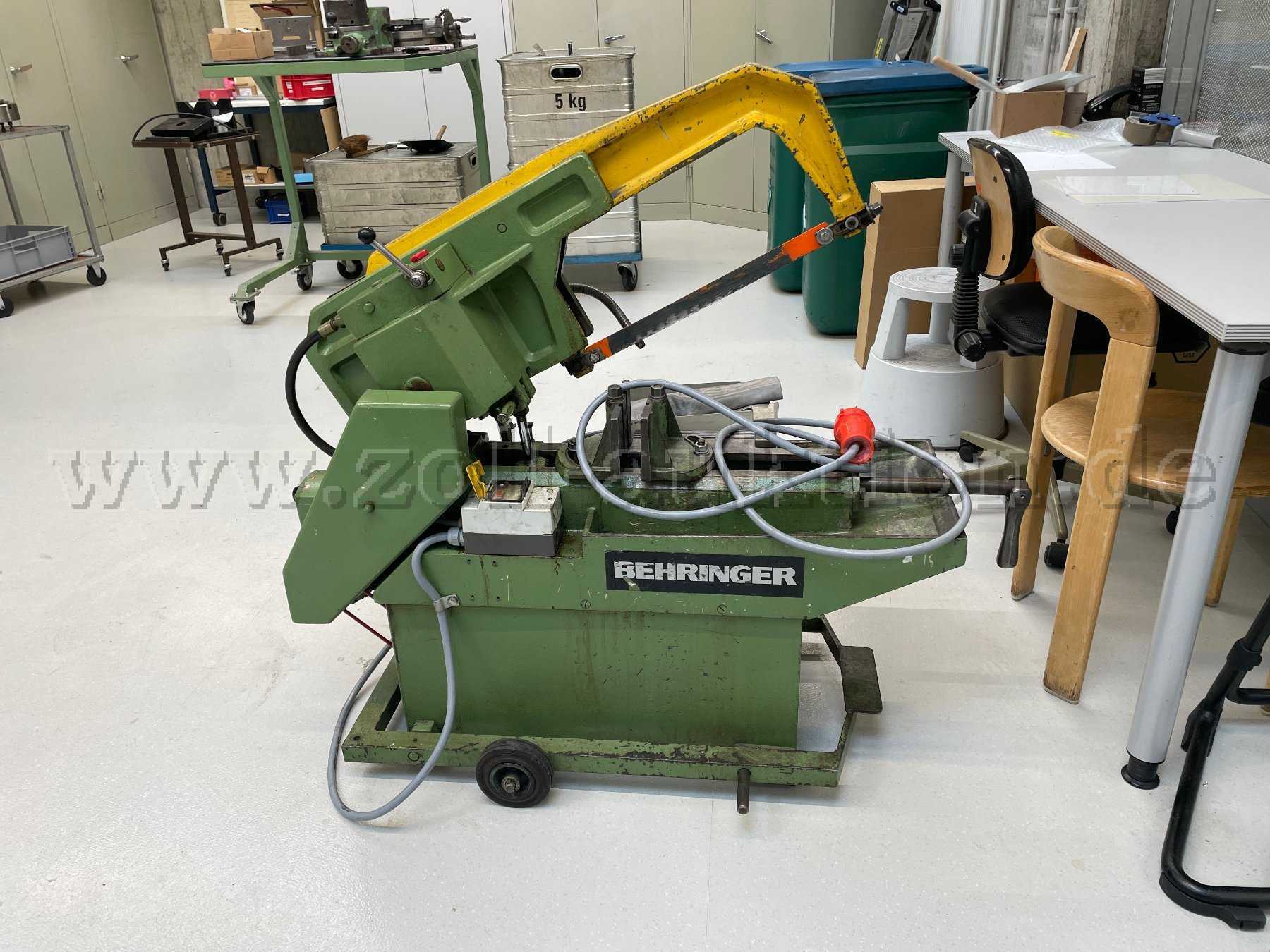 Bügelsäge Seitenansicht