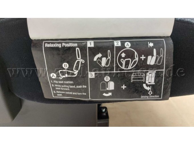 Beifahrersitz Ansicht Bedienugsanleitung 1