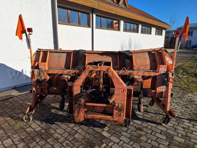 Schneepflug Rückansicht