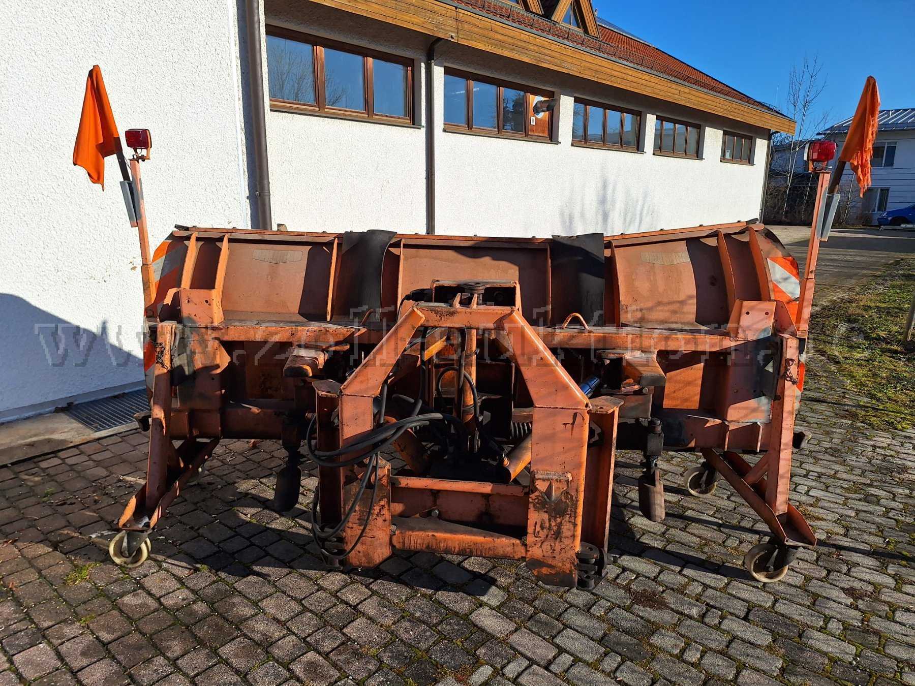 Schneepflug Rückansicht