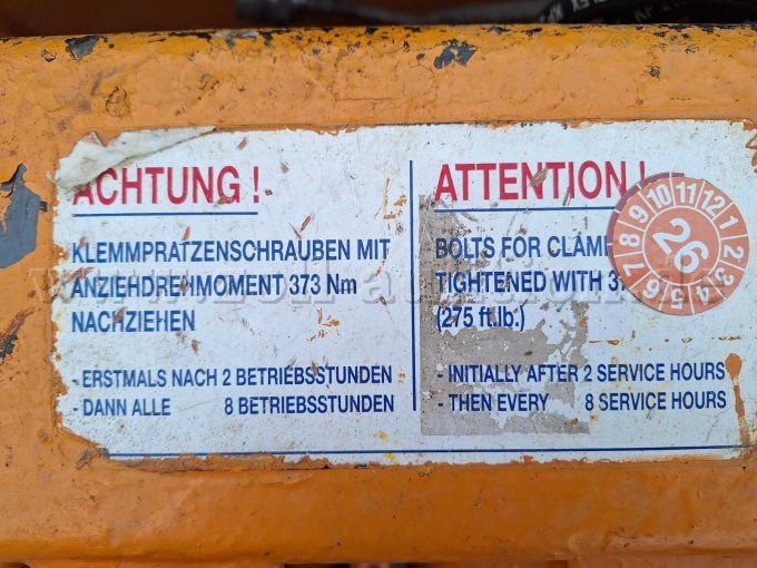 Anzugsdrehmoment Klemmvorrichtung