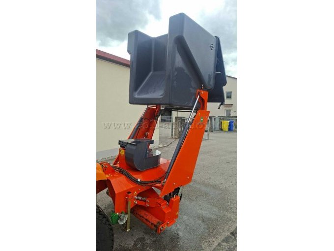 Kippcontainer Seitenansicht