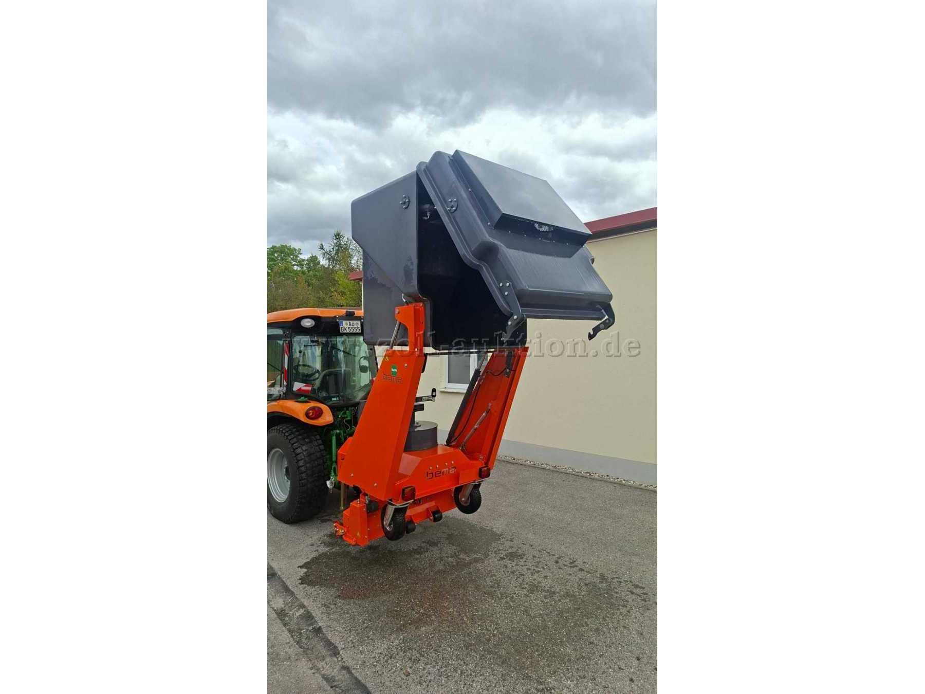 Kippcontainer Seitenansicht