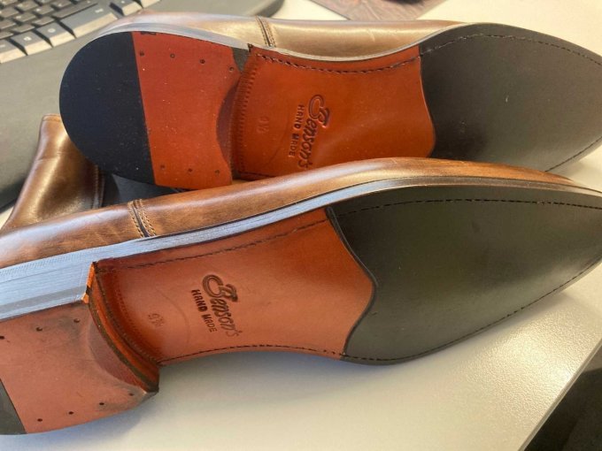 1 Benson`s Herrenschuhe Gr. 9,5 braun – foto 5 – kavel bij Zoll-Auktion, Frankfurt am Main