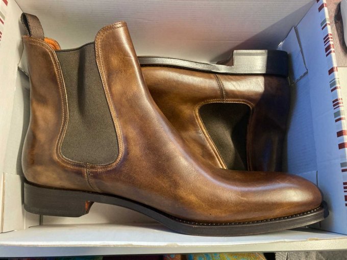1 Benson`s Herrenschuhe Gr. 9,5 braun – foto 2 – kavel bij Zoll-Auktion, Frankfurt am Main