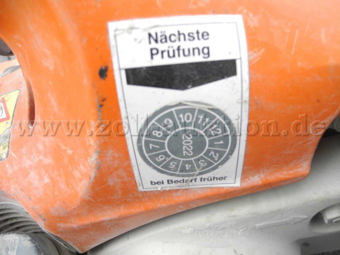 Ansicht Prüfplakette