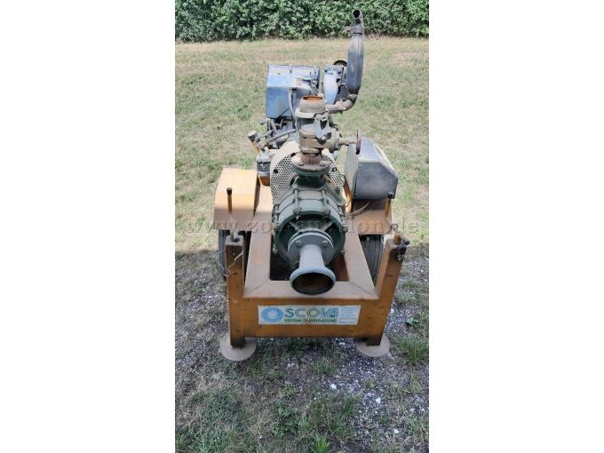 Motorpumpe Heckansicht