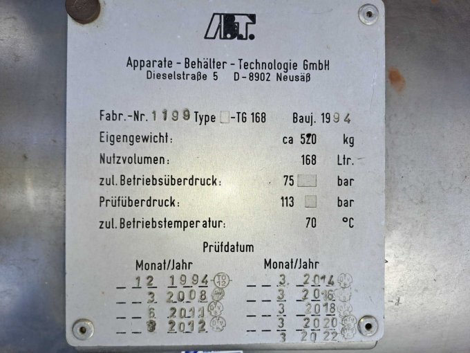 Typschild