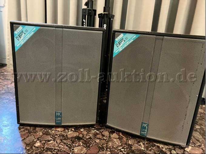 HK-Audio Boxenansicht Front