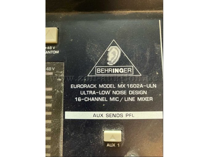 Detailansicht Behringer MX 1602A