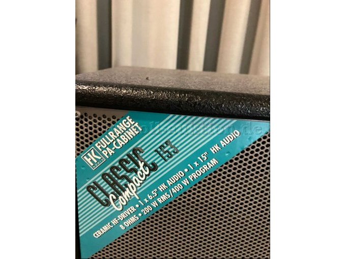 Aufkleberdetail HK AUdio