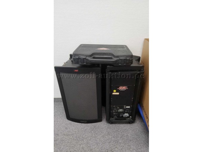 Beiden Boxen mit Transportkoffer