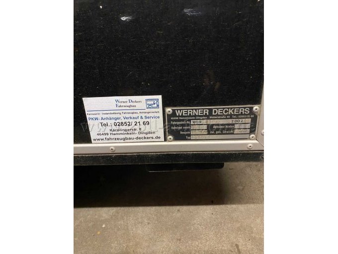 Typenschild Hersteller