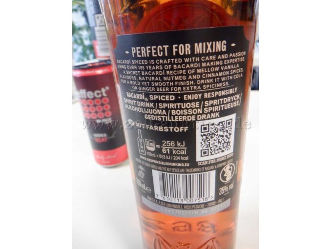 Bacardi Rückseite