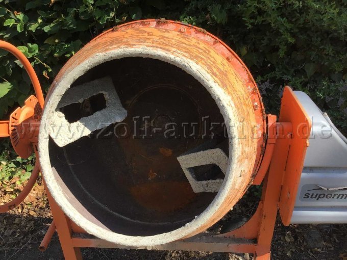 1 betonmixer (kanteltrommelmixer) Fabrikant: Atika Type: SX145 – foto 2 – kavel bij Zoll-Auktion, Emmendingen