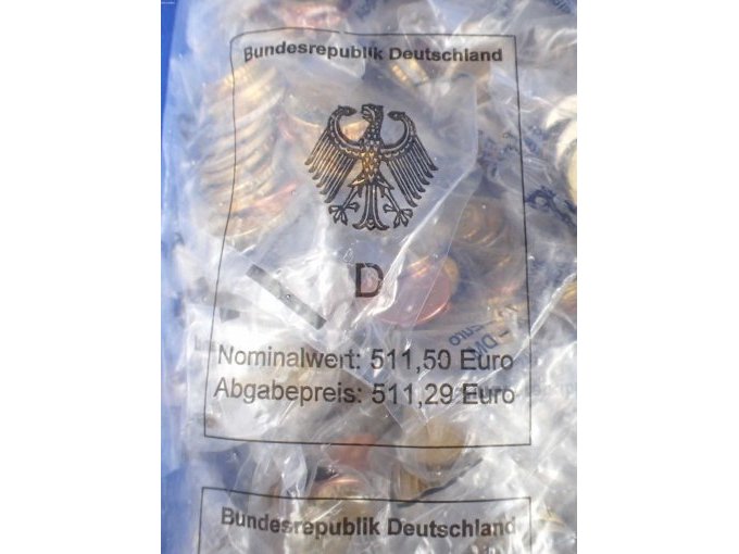 Prägung auf den Beutel
