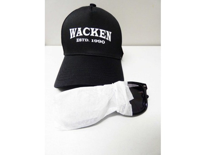 Kappe Wacken + Sonnenbrille