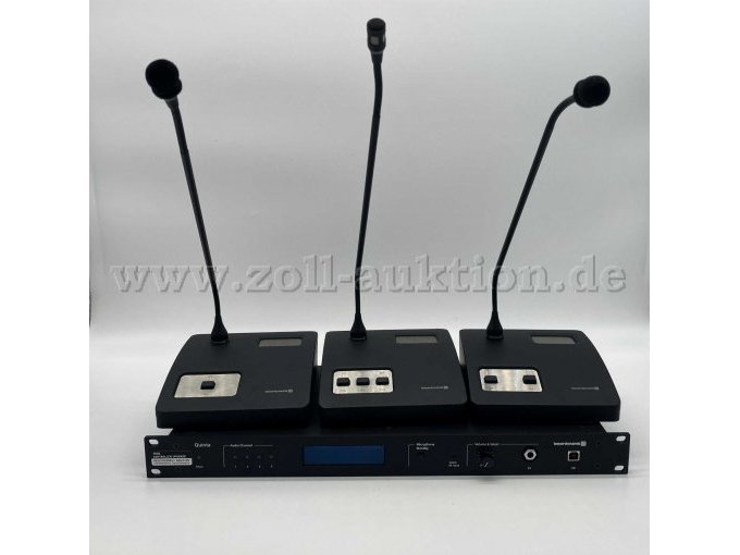 Beyerdynamic Quinta CU Steuerzentrale, 19'' 1HE, 4 Kanäle, 3 Frequenzbänder (2.4/5.2/5.8GHz)