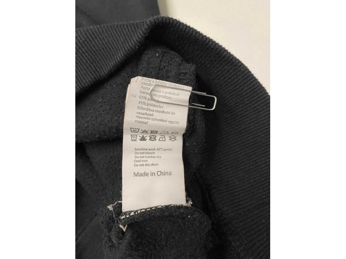 Detailansicht - Herstellerangaben - Waschanleitung