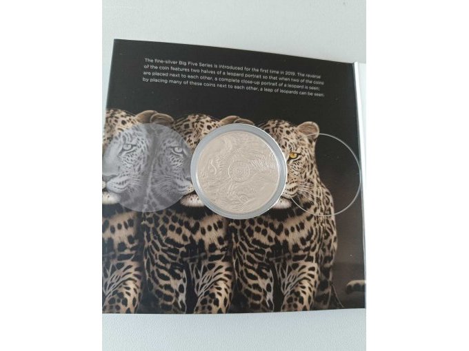 Münze mit Leopard