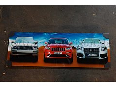 Range Rover, Jeep, Audi