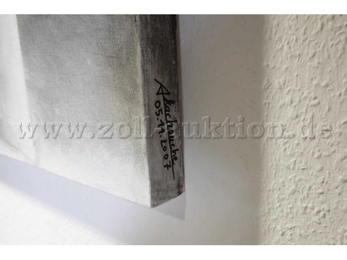 Bild "Deep 2241" von Amine Akachouche - Rechter Seitenrand "Signatur des Künstlers"