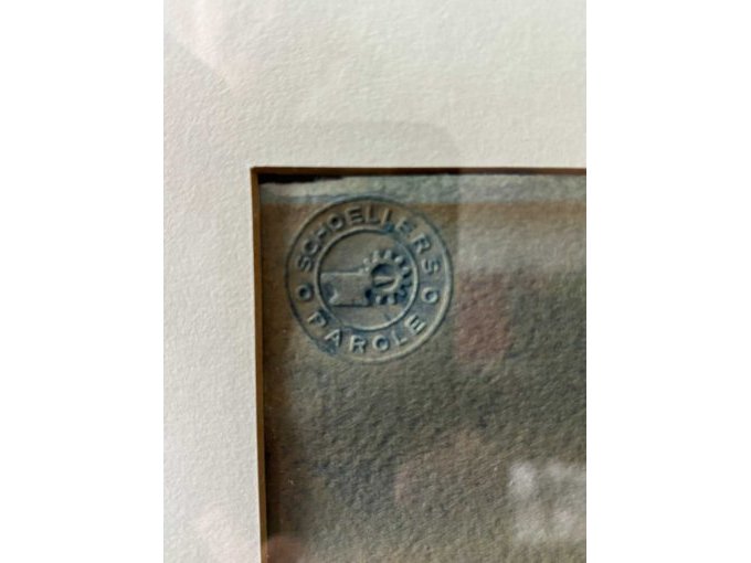 Bild Hochwertiges Künstler- u. Zeichenpapier Wasserzeichen/Prägestempel Schoellers Parole