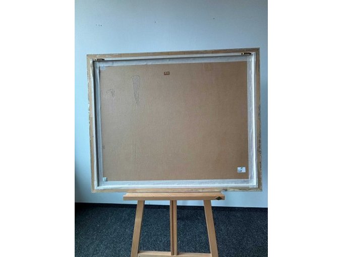 1 schilderij van kunstenaar Fred Arnus: Zigldrum – Almhut – olieverfschilderij – foto 4 – kavel bij Zoll-Auktion, München